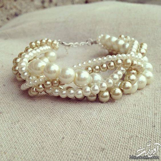 مدل دستبند مروارید